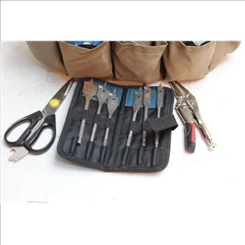 CLC Tool Bag Filled With Various Tools