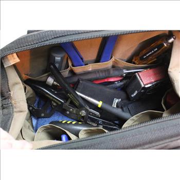 CLC Tool Bag Filled With Various Tools