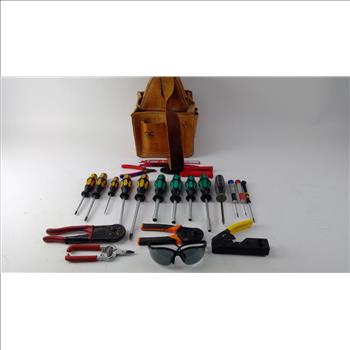 CLC Tool Bag, Knipex Pliers, Diablo Saw Blades, And More, 24+ Pieces