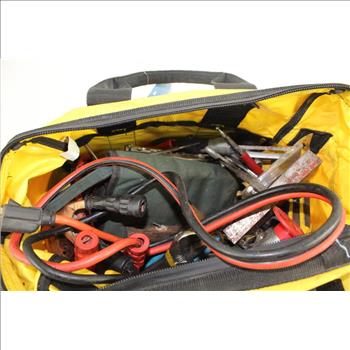 CLC Tool Bag With Hammer, Screwdrivers, And More, 15+ Pieces