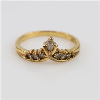 Clear Stone Fashion Ring