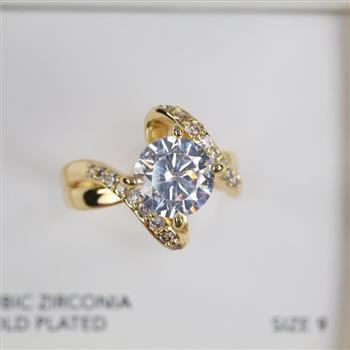 Clear Stone Fashion Ring