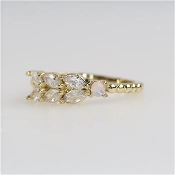 Clear Stone Fashion Ring