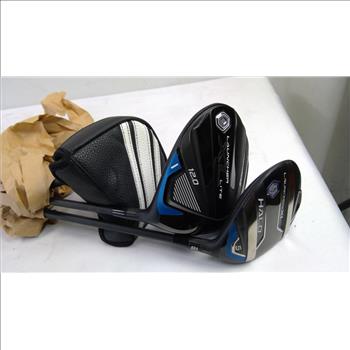 Cleveland Launcher XL Halo 5, XL Lite Driver, Tommy Armour Impact No.3 Putter, 3 Pieces