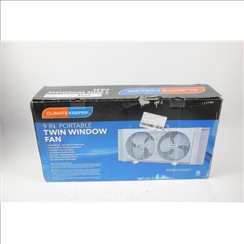 Climate Keeper Twin Window Fan