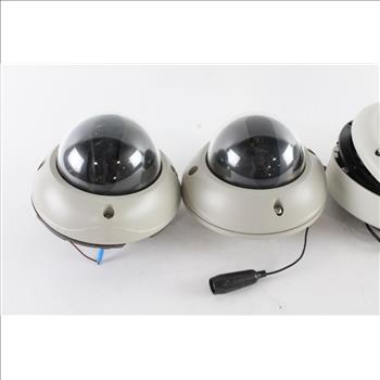 Clinton Electronics Dome Security Camera And More, 4 Pieces