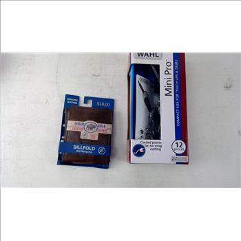 Clipper Set & Wallet, 2 Pieces