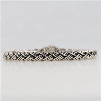 Clocks + Colours Resurrection Sterling Silver Chain Bracelet