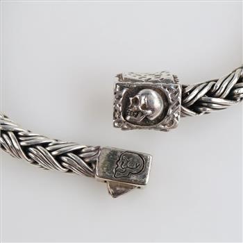 Clocks + Colours Resurrection Sterling Silver Chain Bracelet