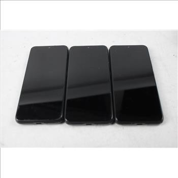 Cloud Cell Phone Lot, 3 Pieces, Sold For Parts