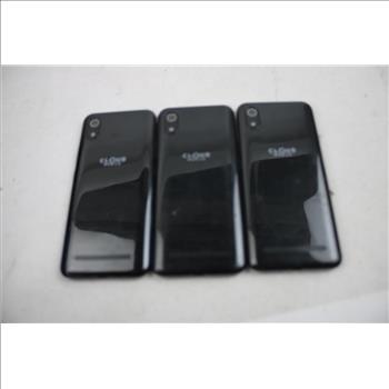 Cloud Cell Phone Lot, 3 Pieces, Sold For Parts