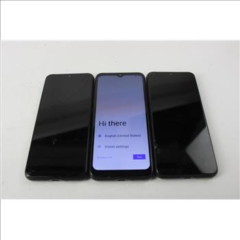 Cloud Cell Phone Lot, 3 Pieces, Sold For Parts