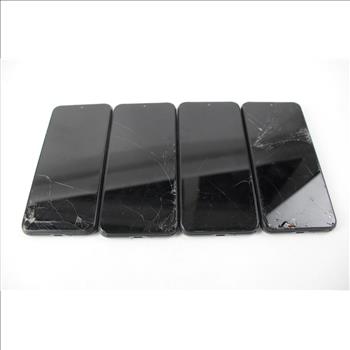 Cloud Cell Phone Lot, 4 Pieces, Sold For Parts