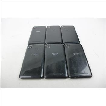 Cloud, Cell Phone Lot, 6 Pieces, Sold For Parts