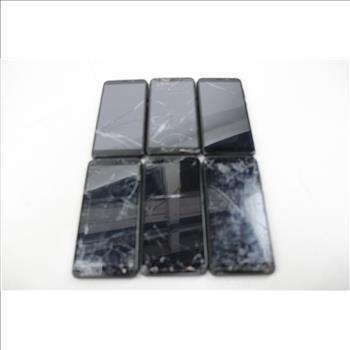 Cloud, Cell Phone Lot, 6 Pieces, Sold For Parts