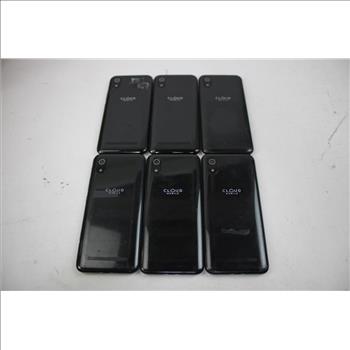 Cloud Mobile, BLU Cell Phone Lot, 16 Pieces, Sold For Parts