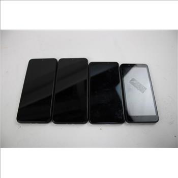 Cloud Mobile Bounce & Schok Cell Phone Lot 4 Pieces Sold For Parts