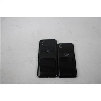 Cloud Mobile Cell Phone Lot, 2 Pieces, Sold For Parts