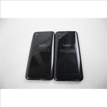 Cloud Mobile Cell Phone Lot, 2 Pieces, Sold For Parts