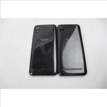 Cloud Mobile Cell Phone Lot, 2 Pieces, Sold For Parts