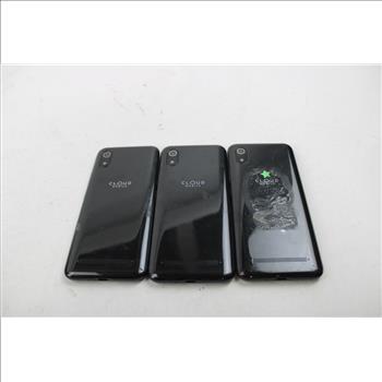 Cloud Mobile Cell Phone Lot, 3 Pieces, Sold For Parts