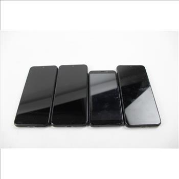 Cloud Mobile Cell Phone Lot, 4 Pieces, Sold For Parts