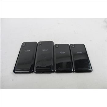 Cloud Mobile Cell Phone Lot, 4 Pieces, Sold For Parts