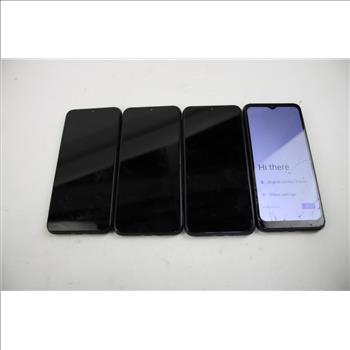 Cloud Mobile Cell Phone Lot, 4 Pieces, Sold For Parts