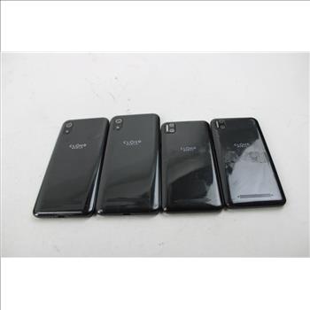 Cloud Mobile Cell Phone Lot, 4 Pieces, Sold For Parts