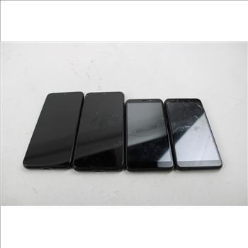 Cloud Mobile Cell Phone Lot, 4 Pieces, Sold For Parts