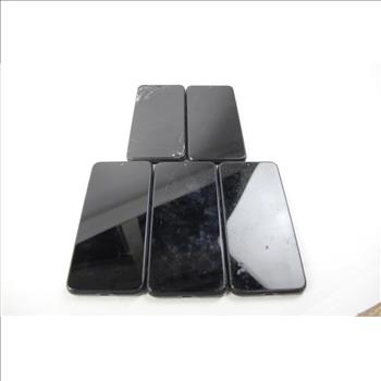 Cloud Mobile Cell Phone Lot, 5 Pieces, Sold For Parts