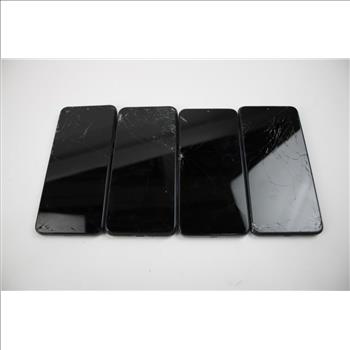 Cloud Mobile, Cricket, Blu & Att Cell Phone Lot, 4 Pieces, Sold For Parts