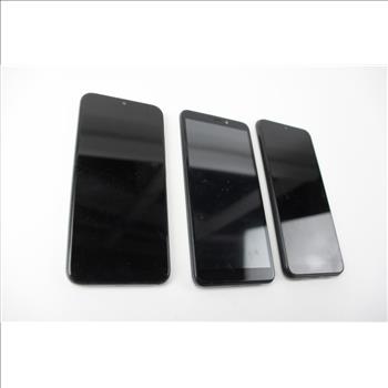 Cloud Mobile, Nuu, Blu Cell Phone Lot, 3 Pieces, Sold For Parts