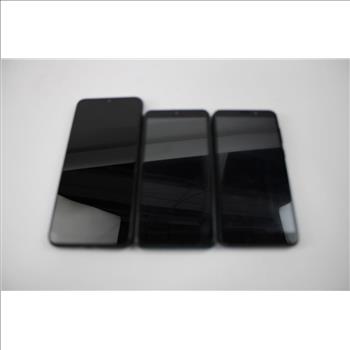 Cloud, Vortex Cell Phone Lot, 3 Pieces, Sold For Parts