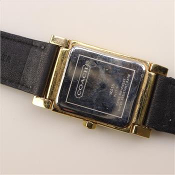 Coach 18kt gold plated dress  Watch