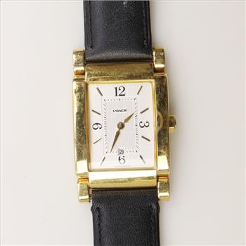 Coach 18kt gold plated dress  Watch