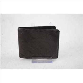 Coach 3-in-1 Wallet In Signature Canvas Brown Wallet