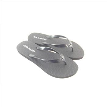 Coach Abbigail Rubber Sandal, Size 8M