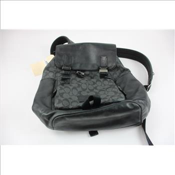 Coach Backpack, Black