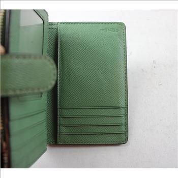 Coach Bifold Wallet, Green