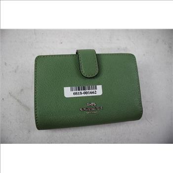 Coach Bifold Wallet, Green