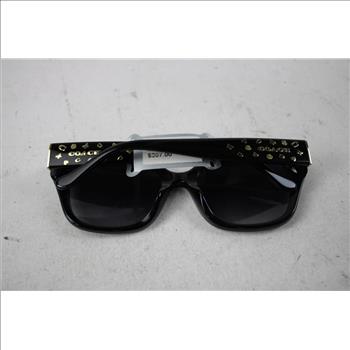 Coach Black Grey Gradient Women's Sunglasses