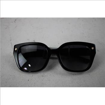 Coach Black Grey Gradient Women's Sunglasses