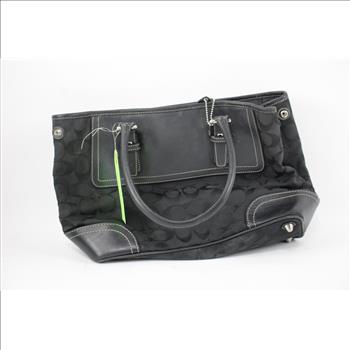 Coach Black Handbag Purse