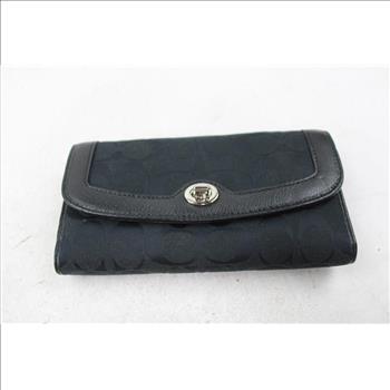Coach Black Wallet