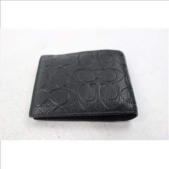 Coach Black Wallet