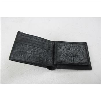 Coach Black Wallet