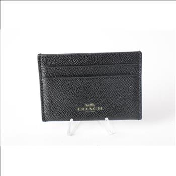 Coach Card Case, Black