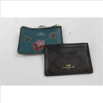 Coach Card Holders, 2 Pieces