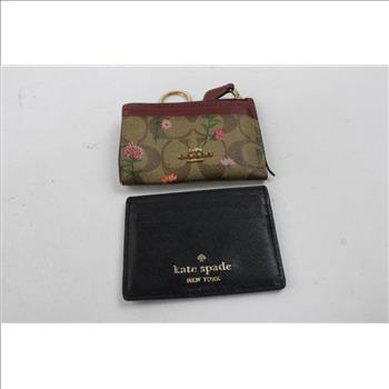 Coach Card Holders, 2 Pieces